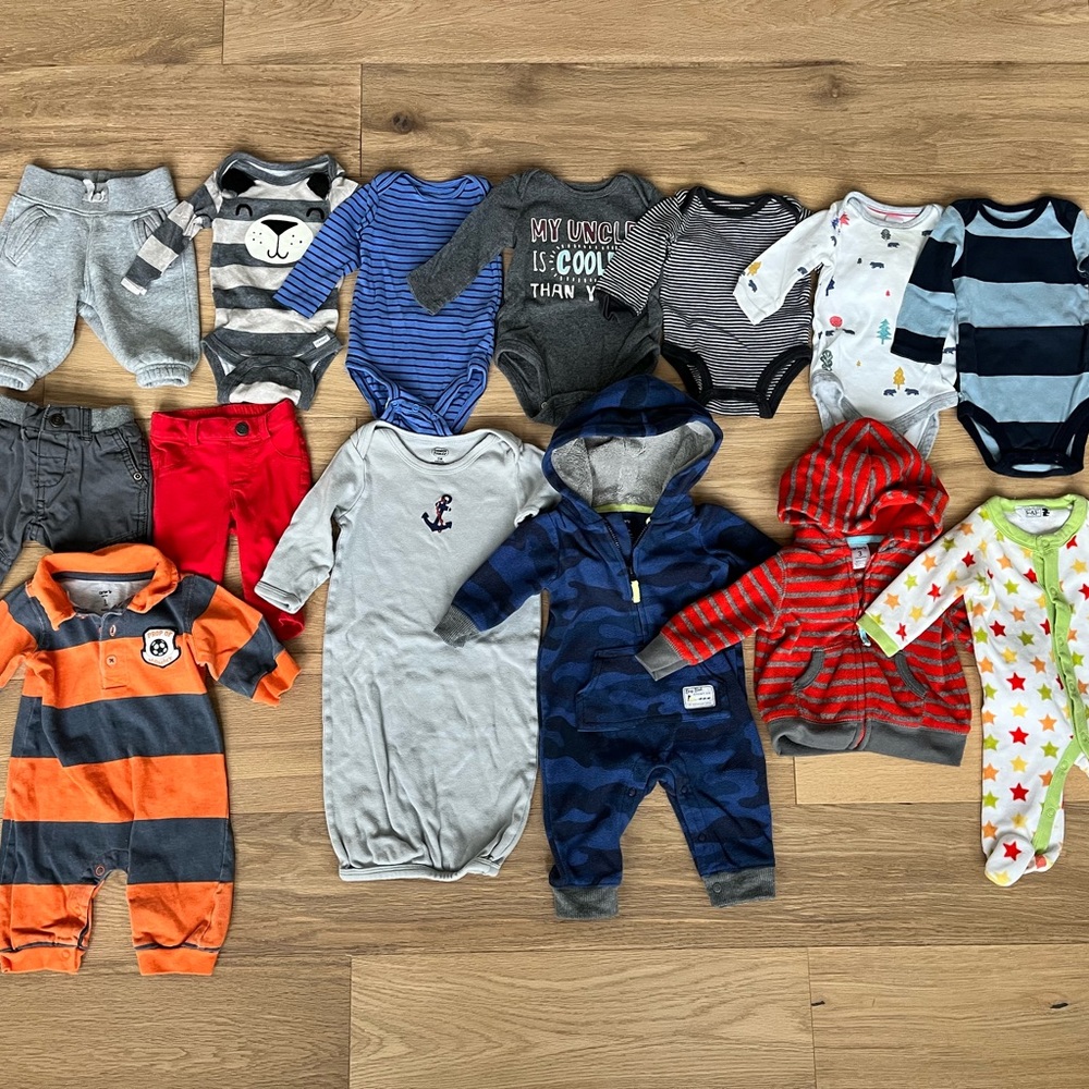 Baby boy clothes bulk lot 0-3 months